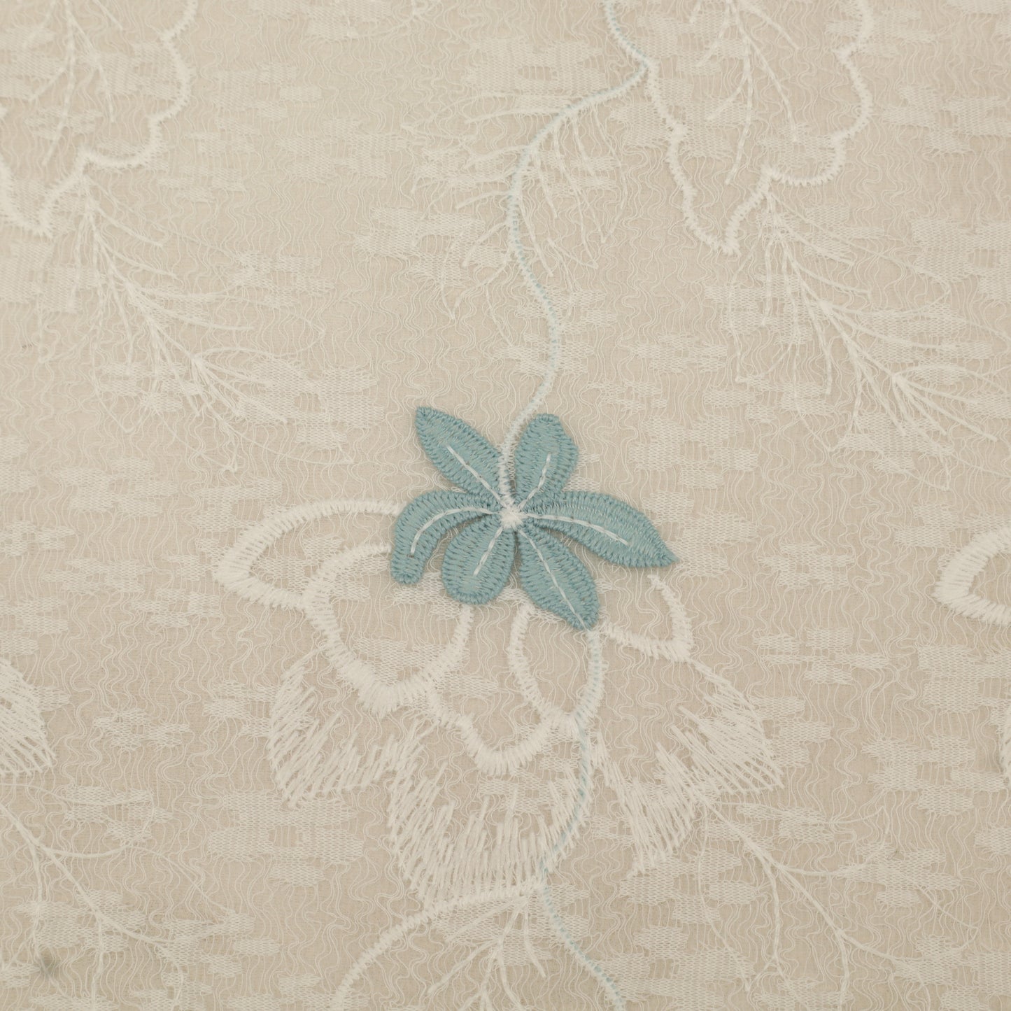Cotton Net Embroidery Fabric