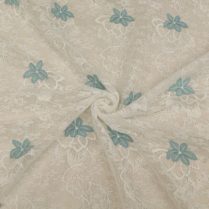 Cotton Net Embroidery Fabric