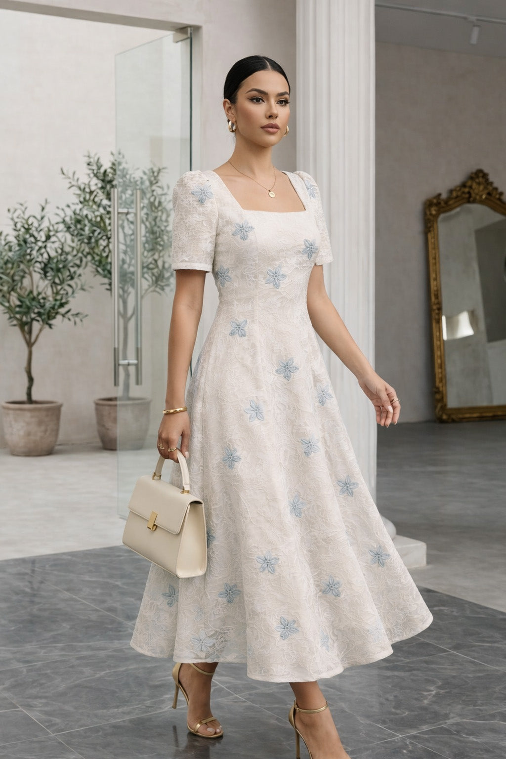 Cotton Net Embroidery Fabric