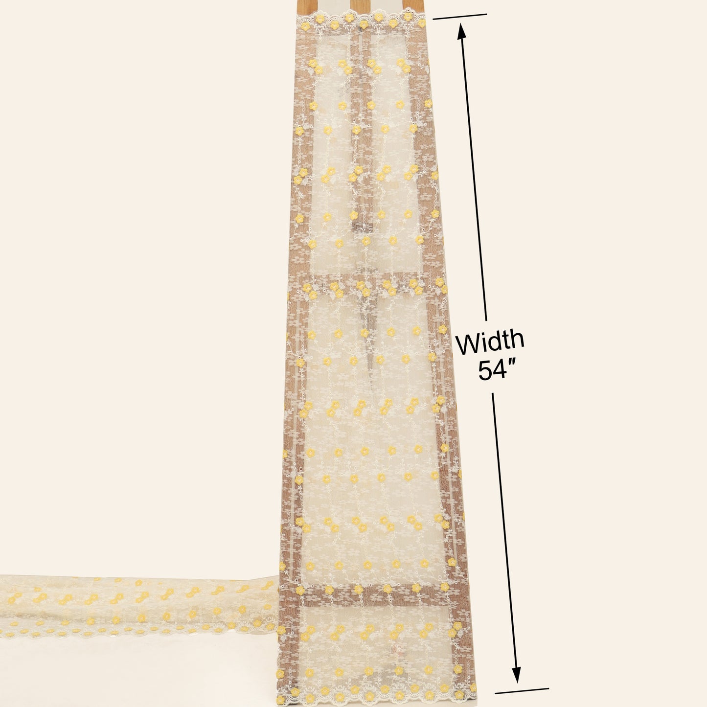 Cotton Net Embroidery Fabric