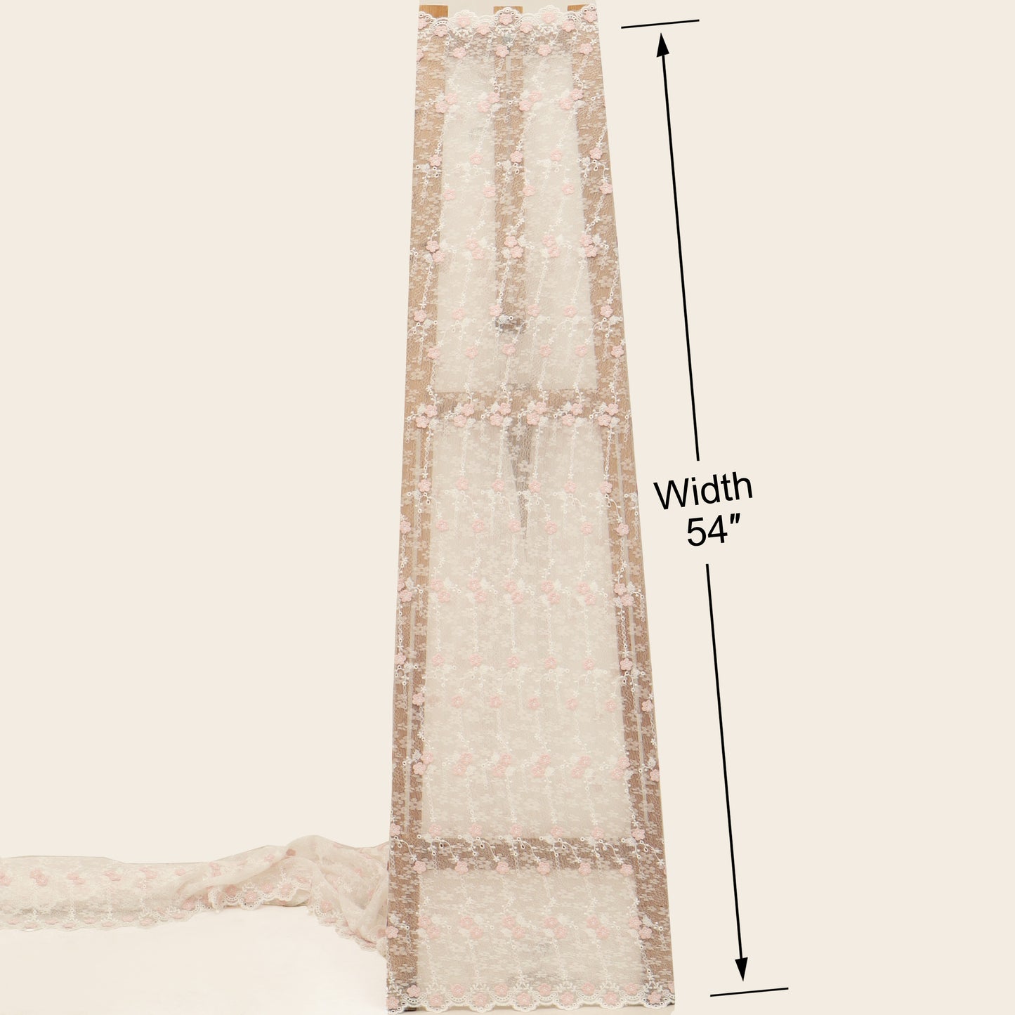 Cotton Net Embroidery Fabric