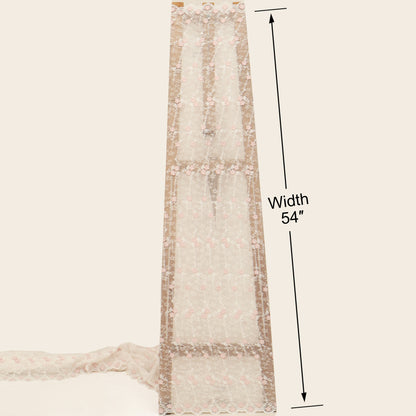 Cotton Net Embroidery Fabric