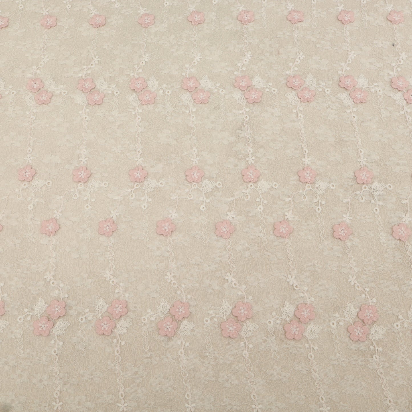 Cotton Net Embroidery Fabric
