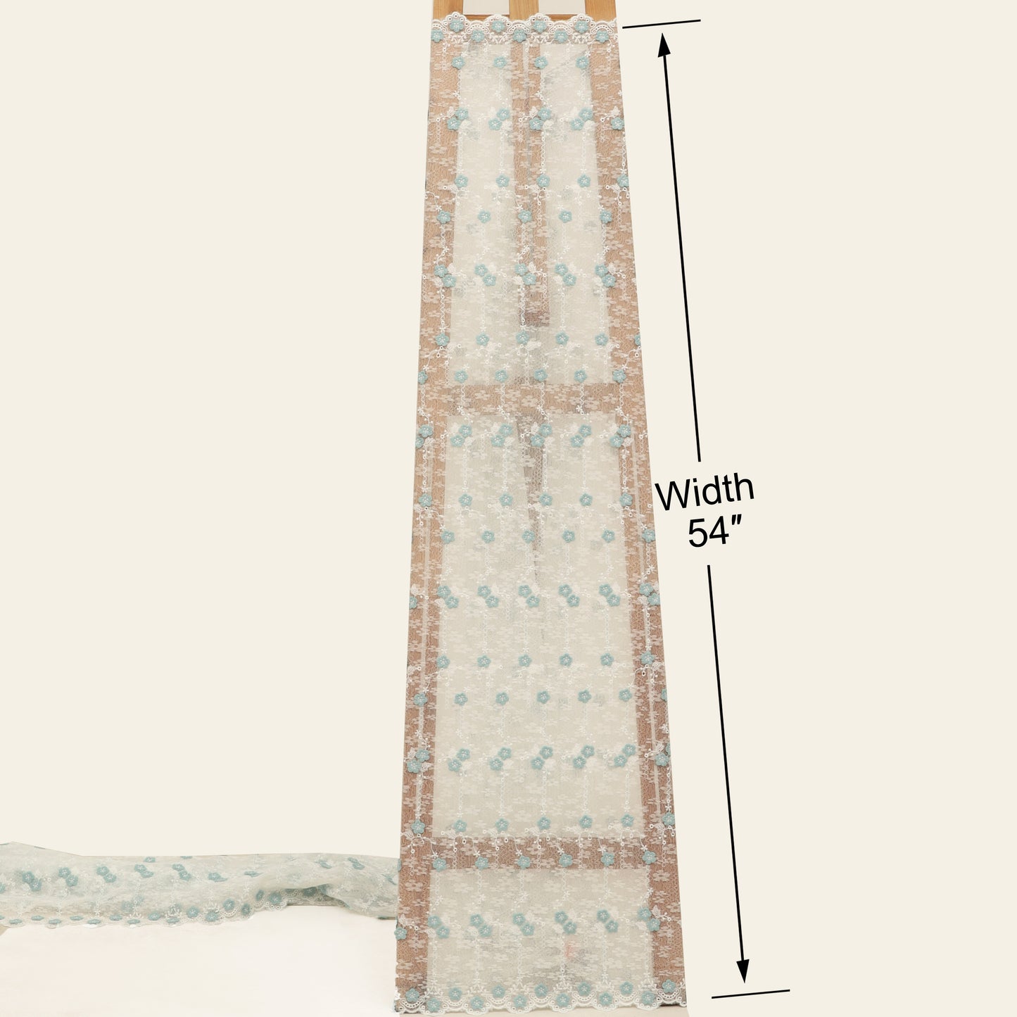 Cotton Net Embroidery Fabric
