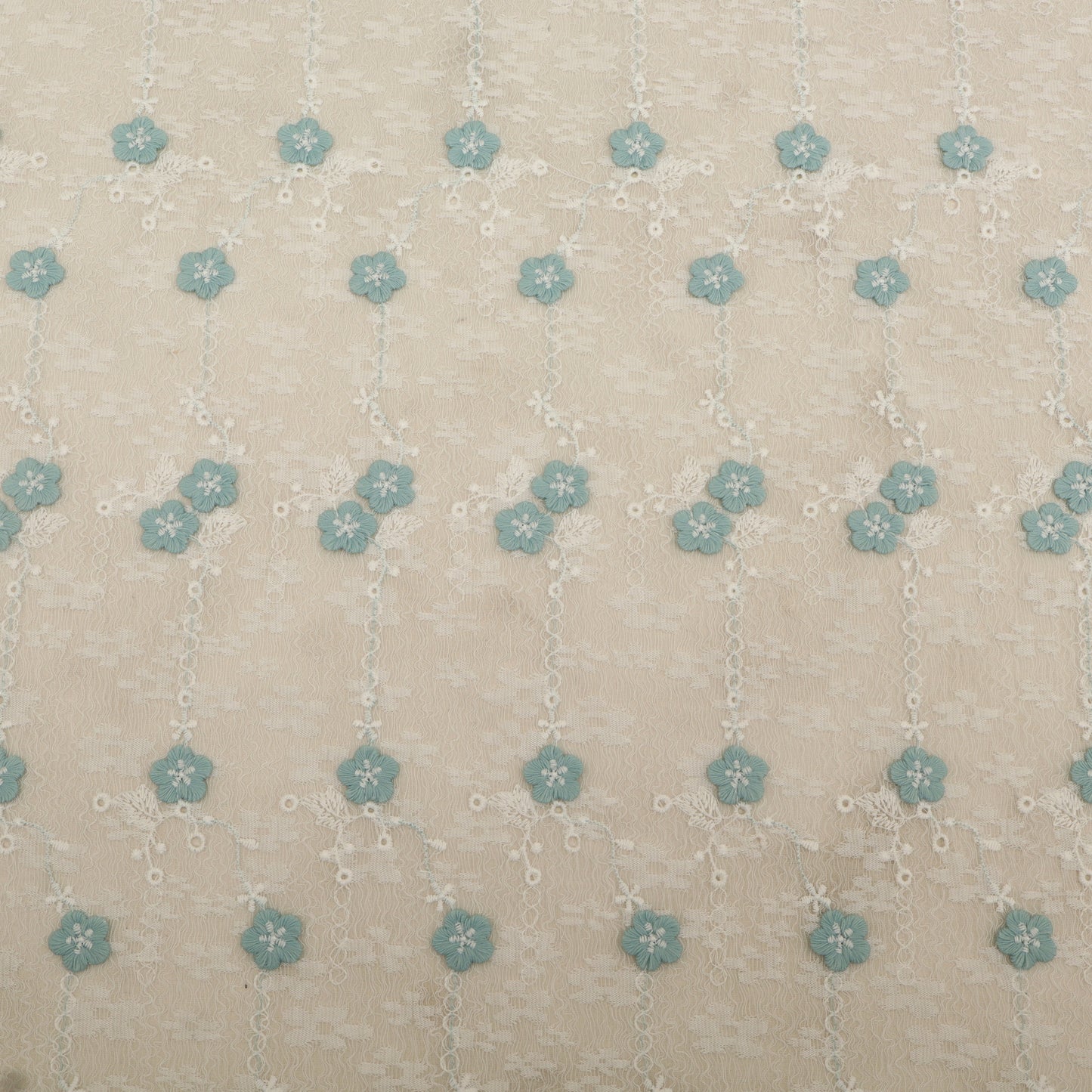 Cotton Net Embroidery Fabric