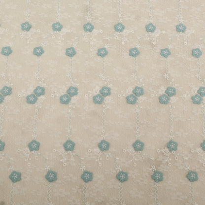 Cotton Net Embroidery Fabric