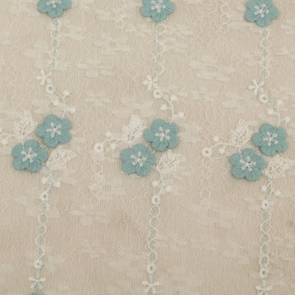 Cotton Net Embroidery Fabric