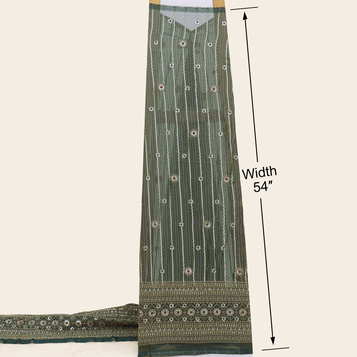 Tissue Embroidery Fabric