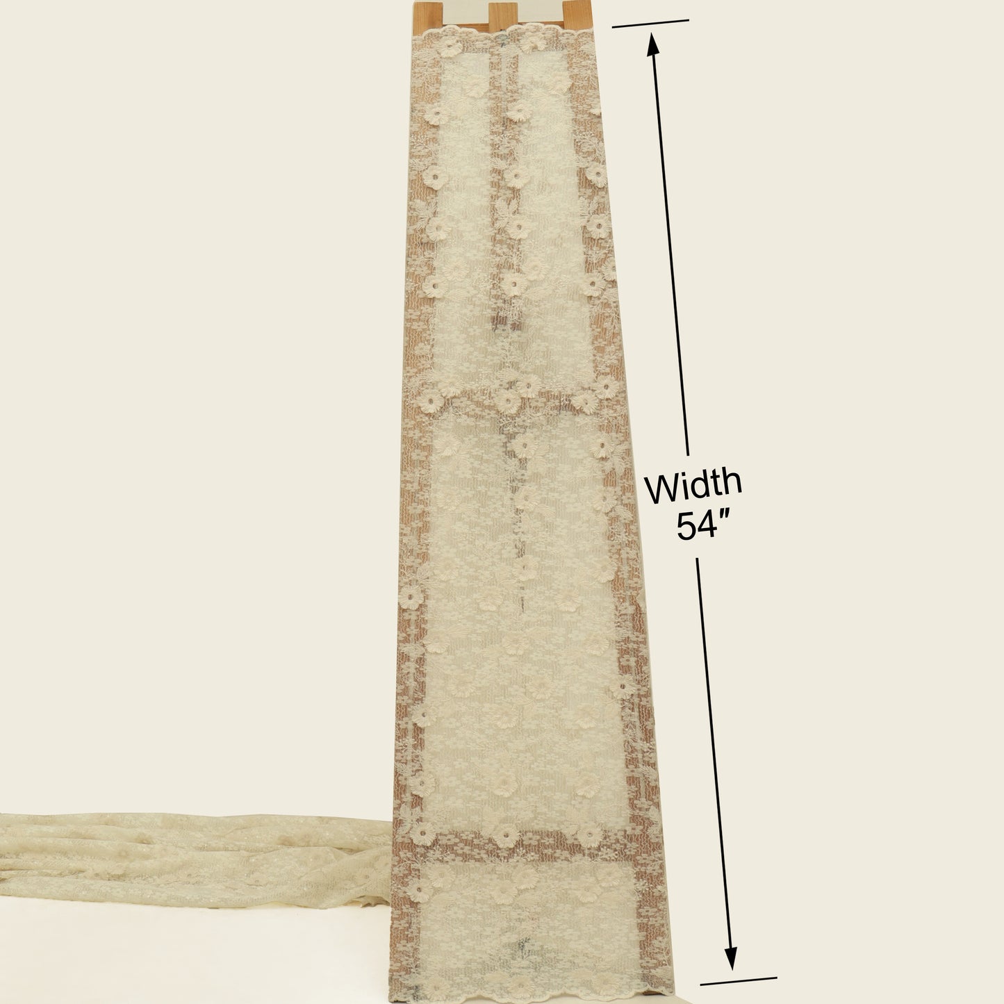 Cotton Net Embroidery Fabric