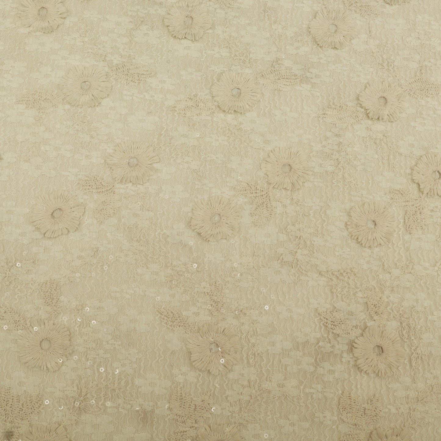 Cotton Net Embroidery Fabric