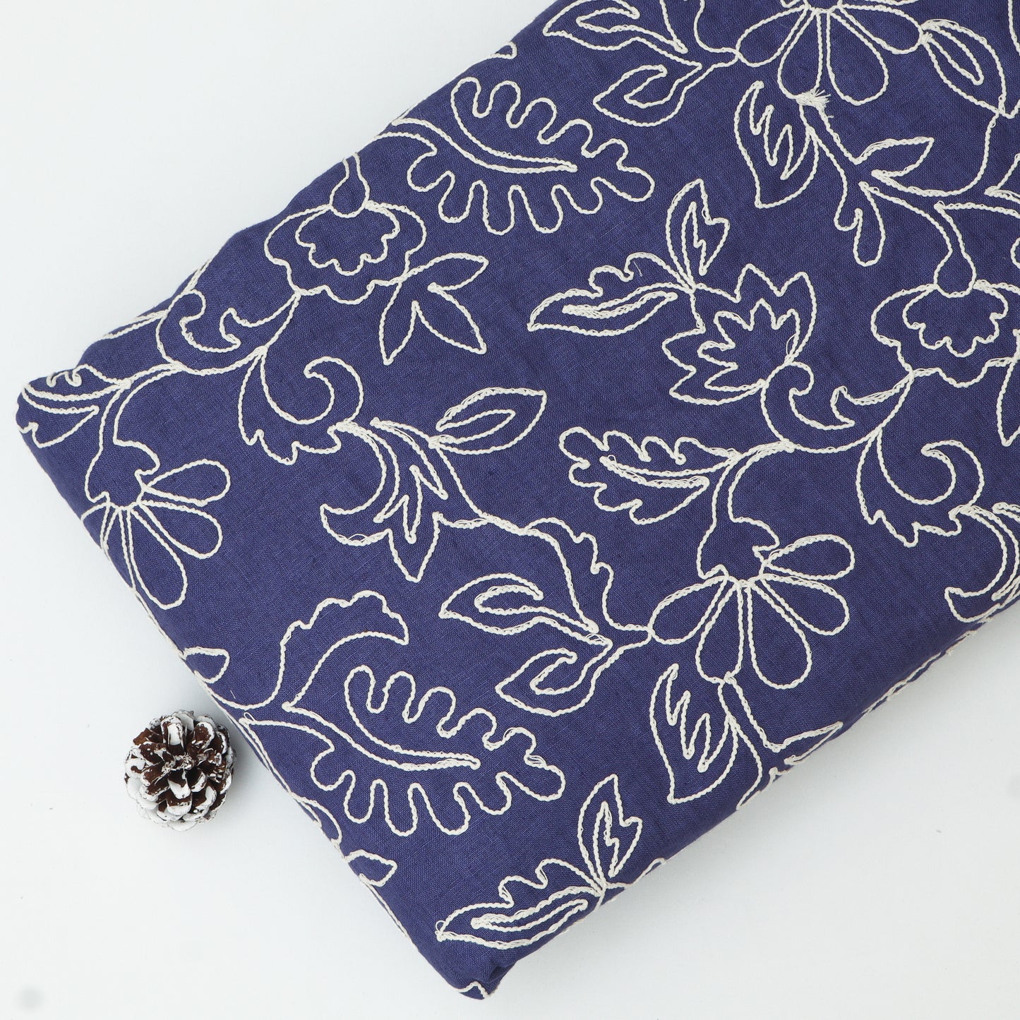 Pure Linen Embroidery Fabric