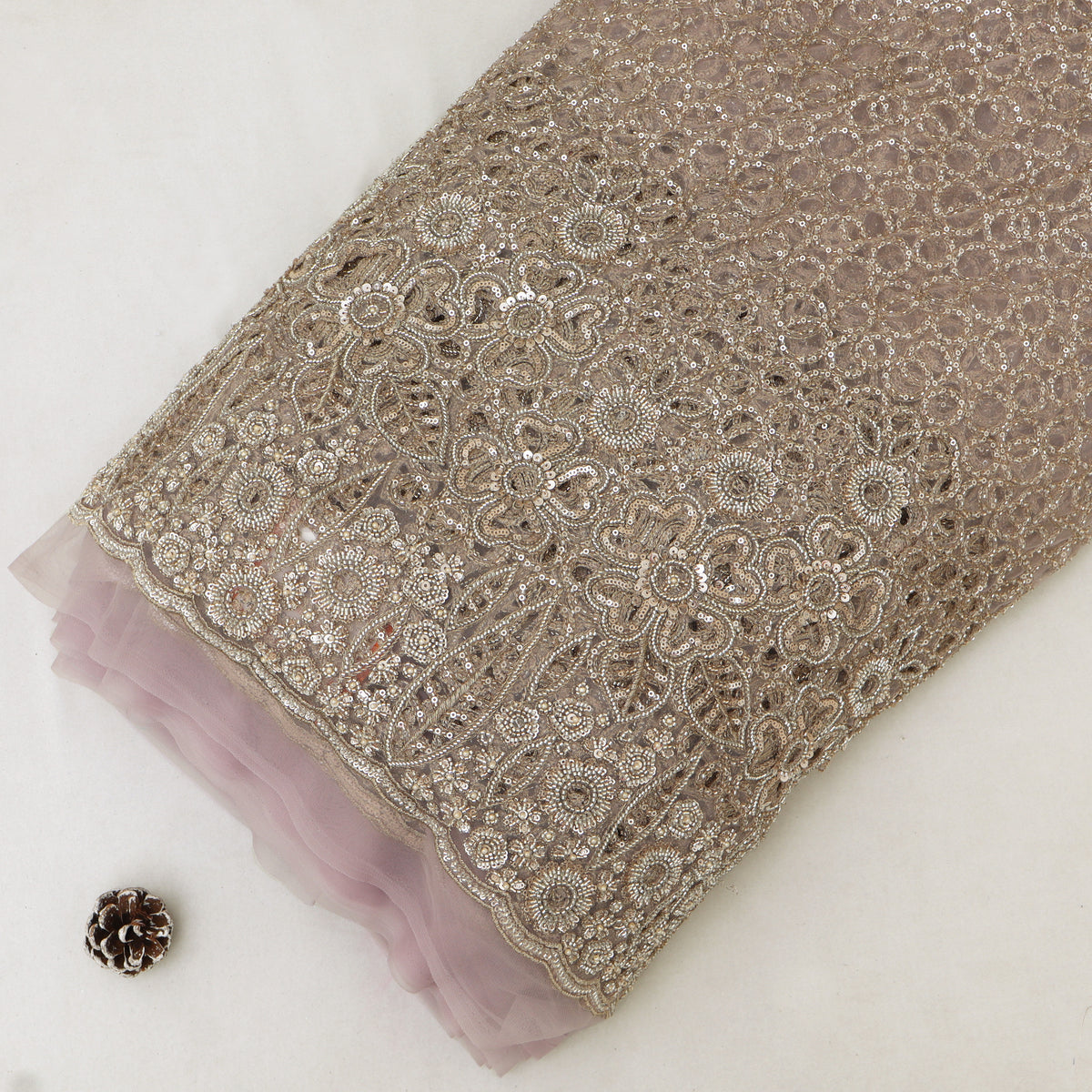 Net Embroidery Fabric
