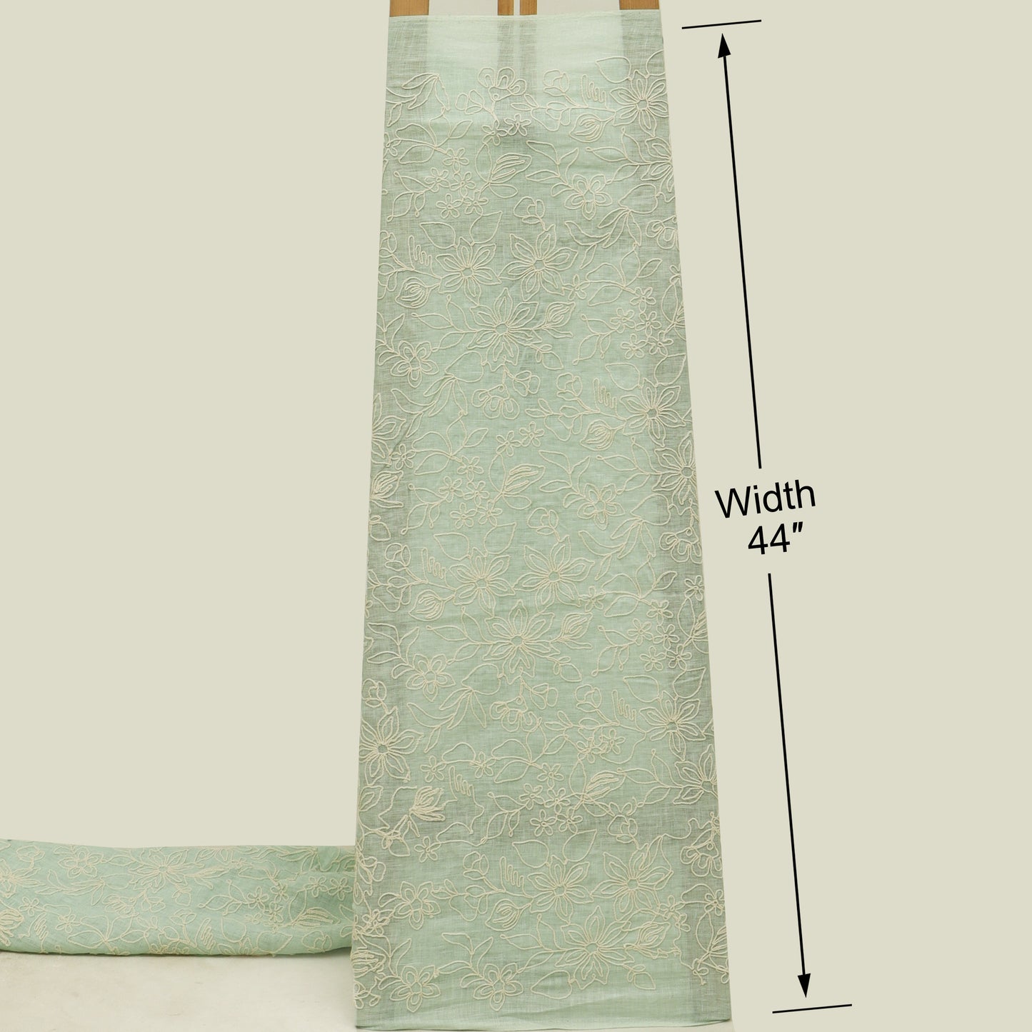 Pure Linen Embroidery Fabric