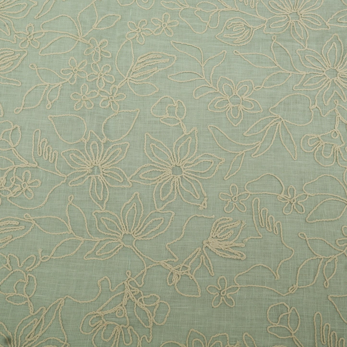 Pure Linen Embroidery Fabric