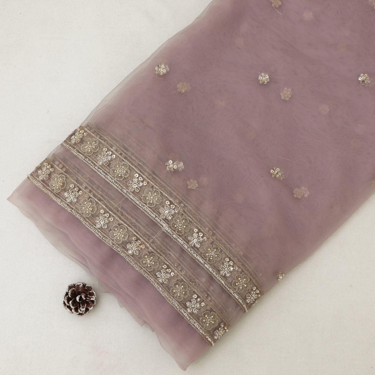 Net Embroidery Fabric