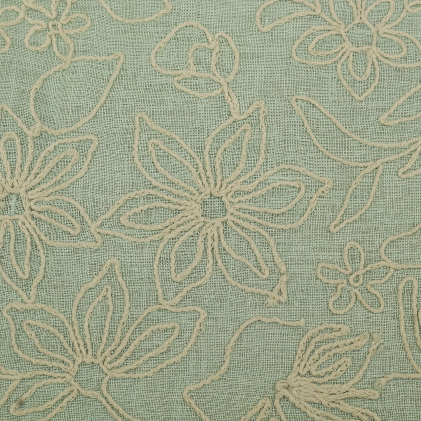 Pure Linen Embroidery Fabric