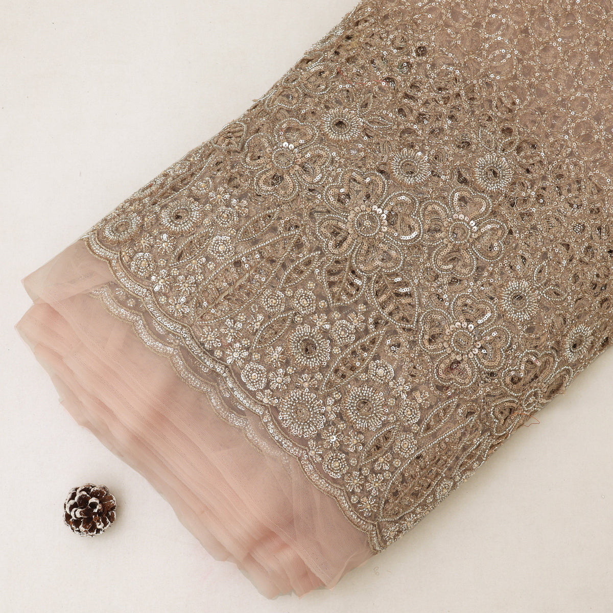 Net Embroidery Fabric
