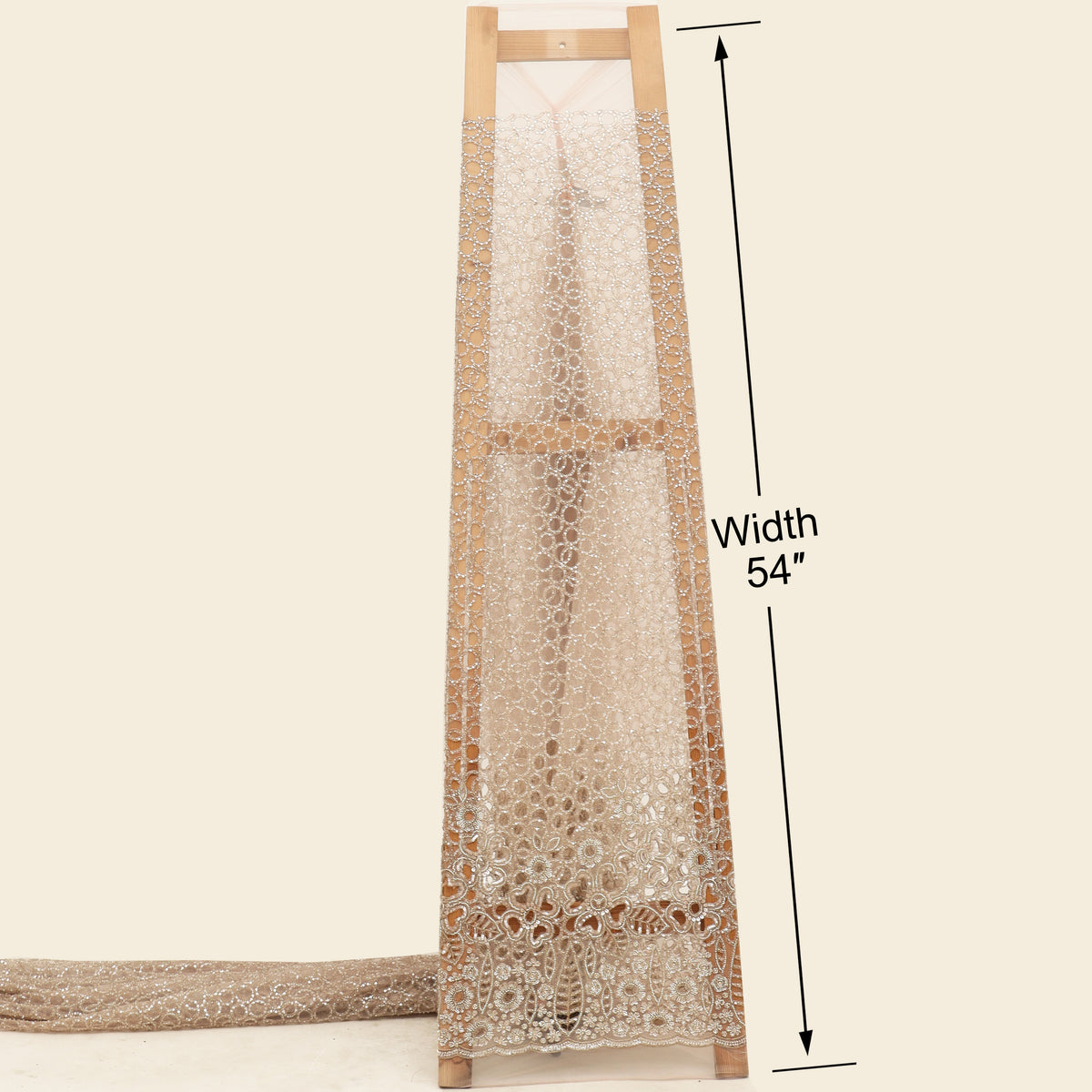 Net Embroidery Fabric