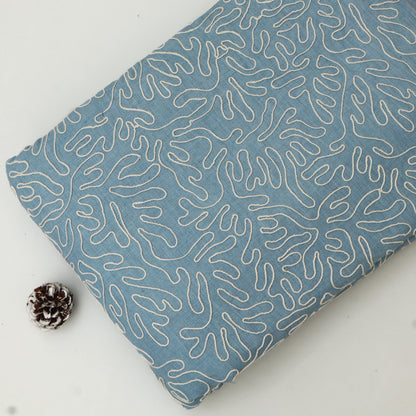 Pure Linen Embroidery Fabric