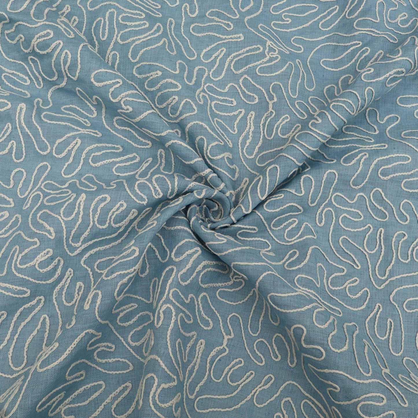 Pure Linen Embroidery Fabric