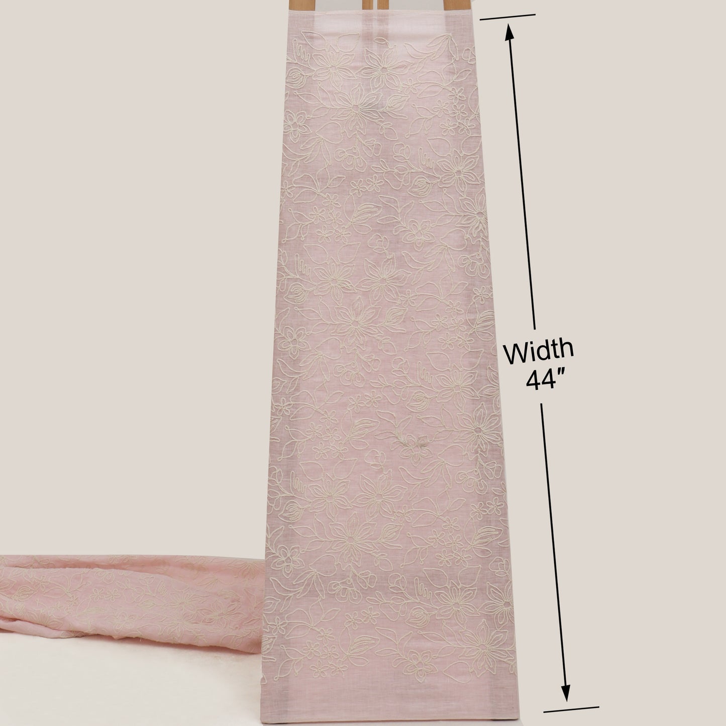 Pure Linen Embroidery Fabric