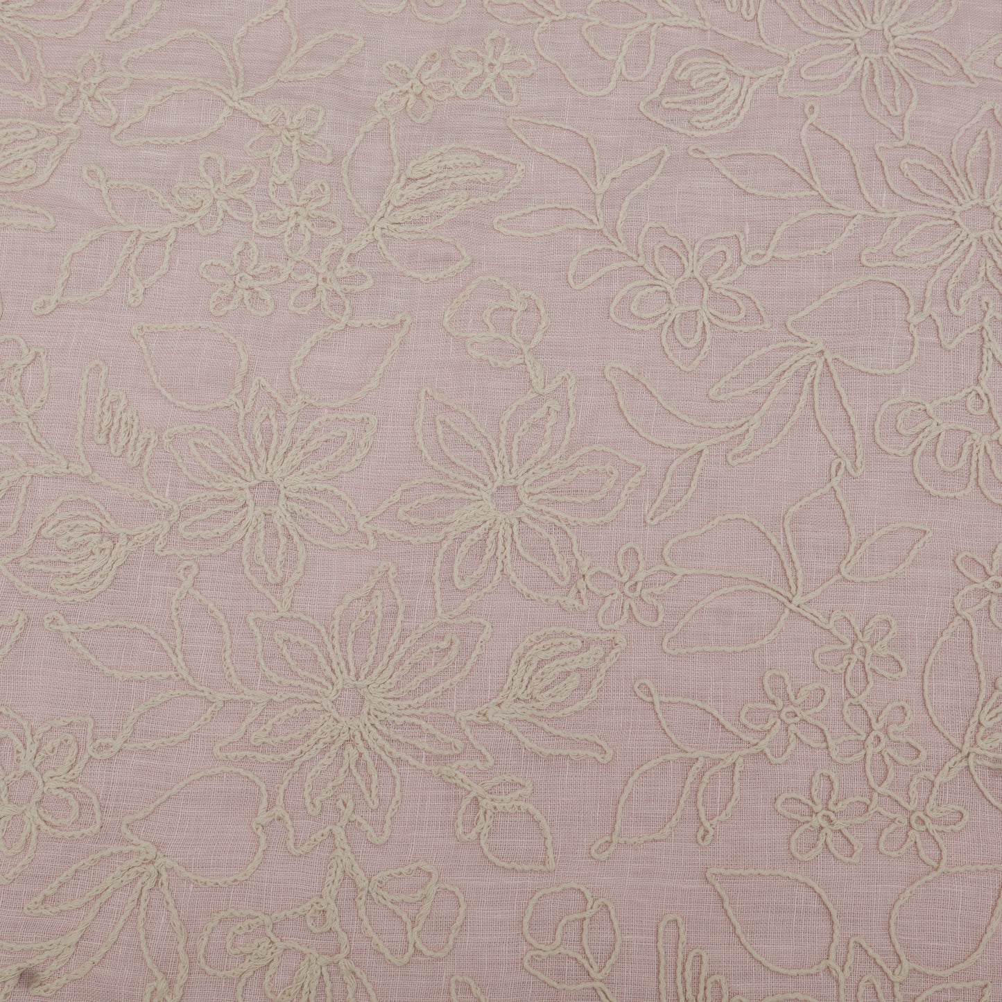 Pure Linen Embroidery Fabric