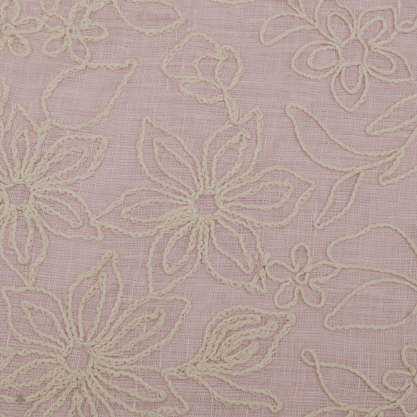 Pure Linen Embroidery Fabric