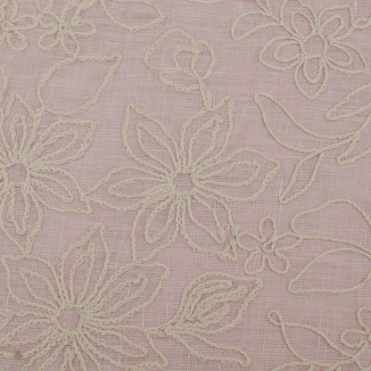 Pure Linen Embroidery Fabric