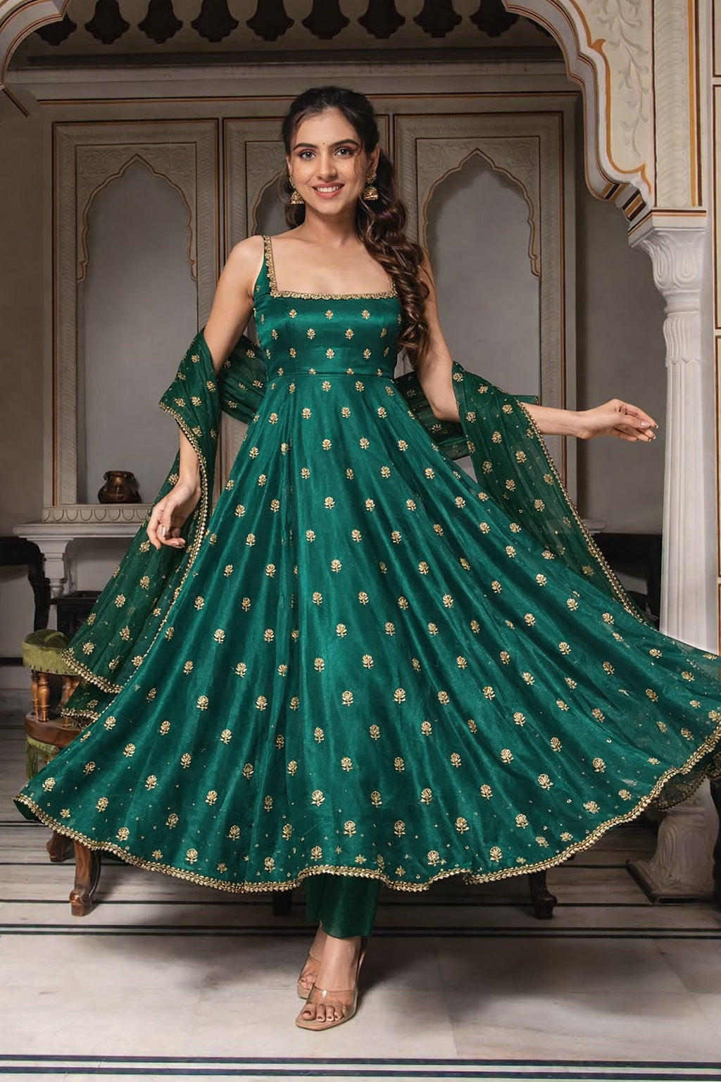 Mulberry Silk Embroidery Fabric