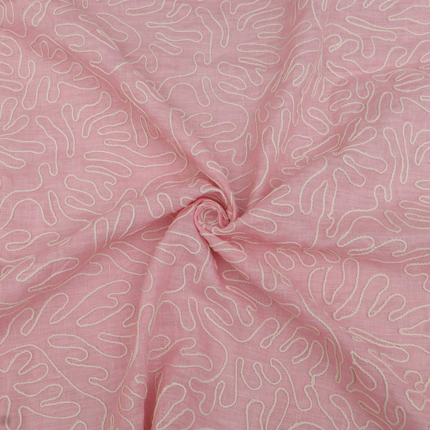 Pure Linen Embroidery Fabric