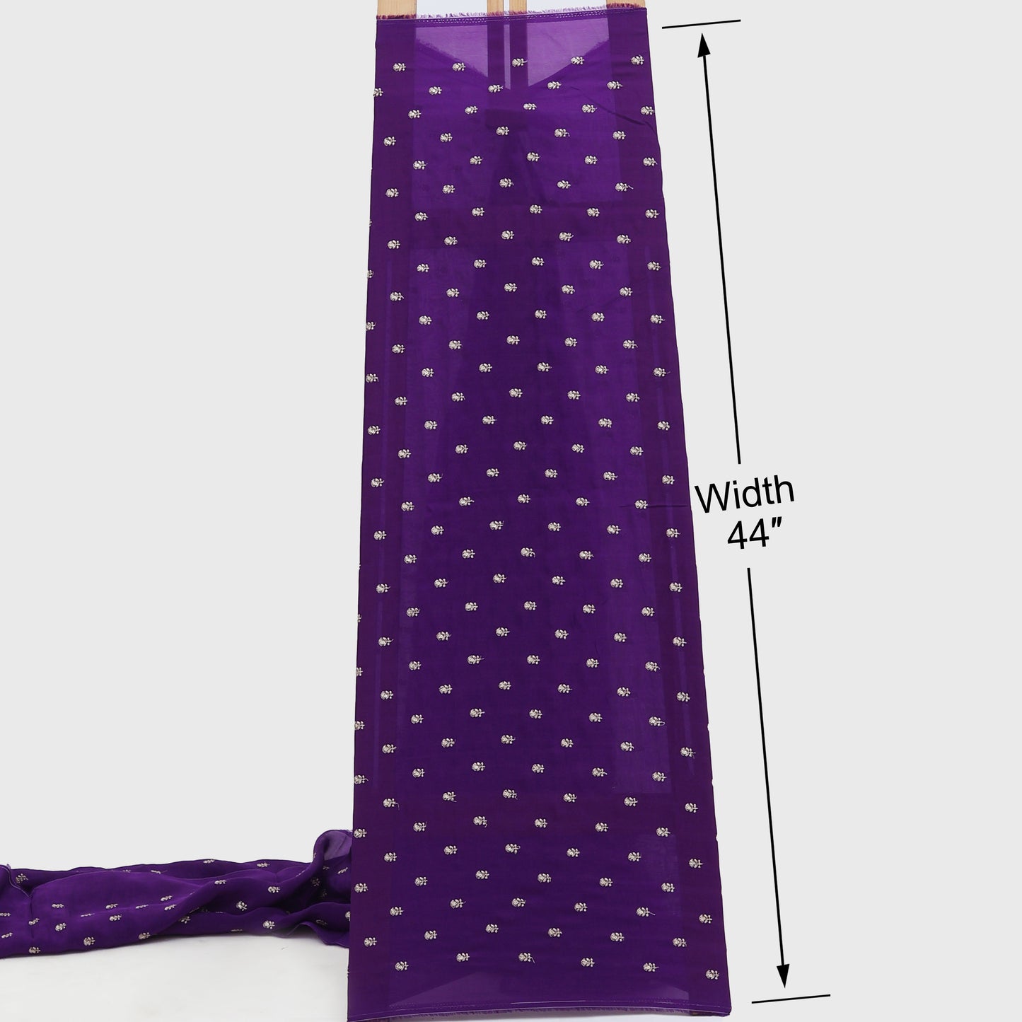 Mulberry Silk Embroidery Fabric