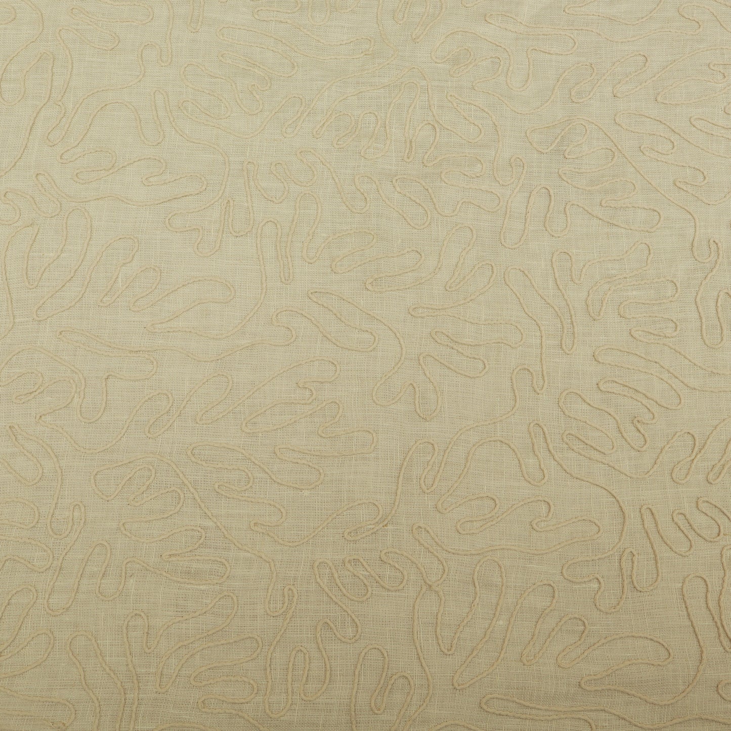 Pure Linen Embroidery Fabric