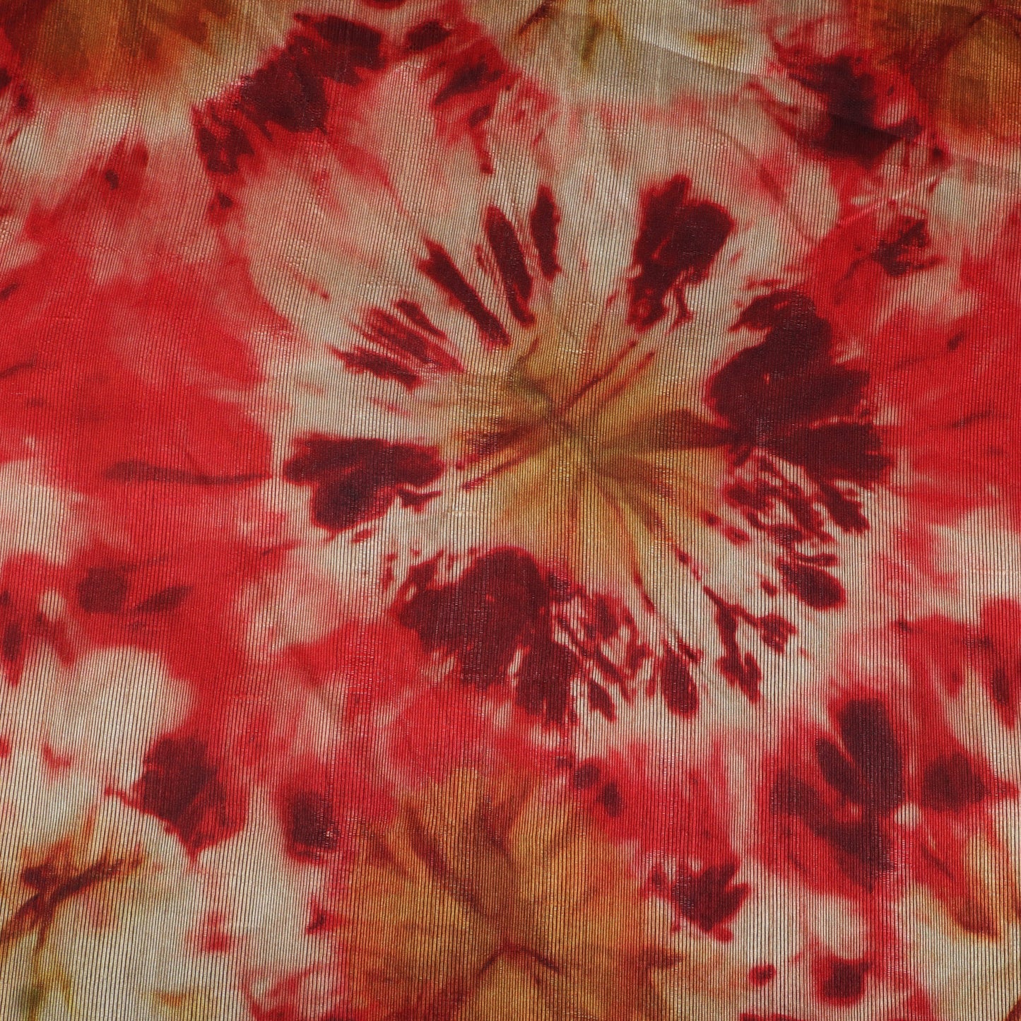 Printed Dupion Fabric