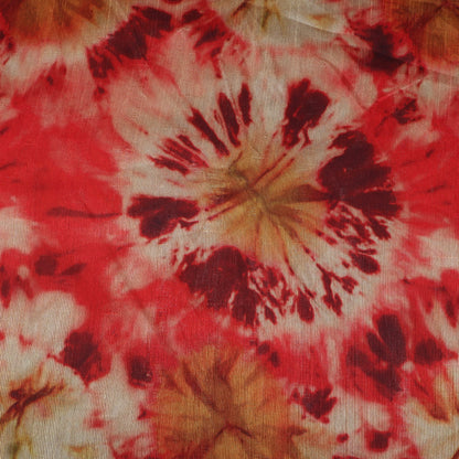 Printed Dupion Fabric