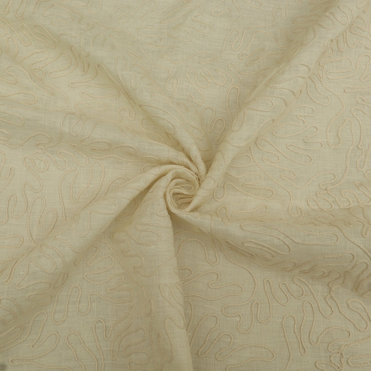 Pure Linen Embroidery Fabric