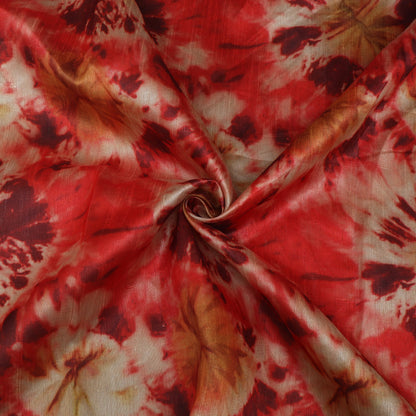 Printed Dupion Fabric