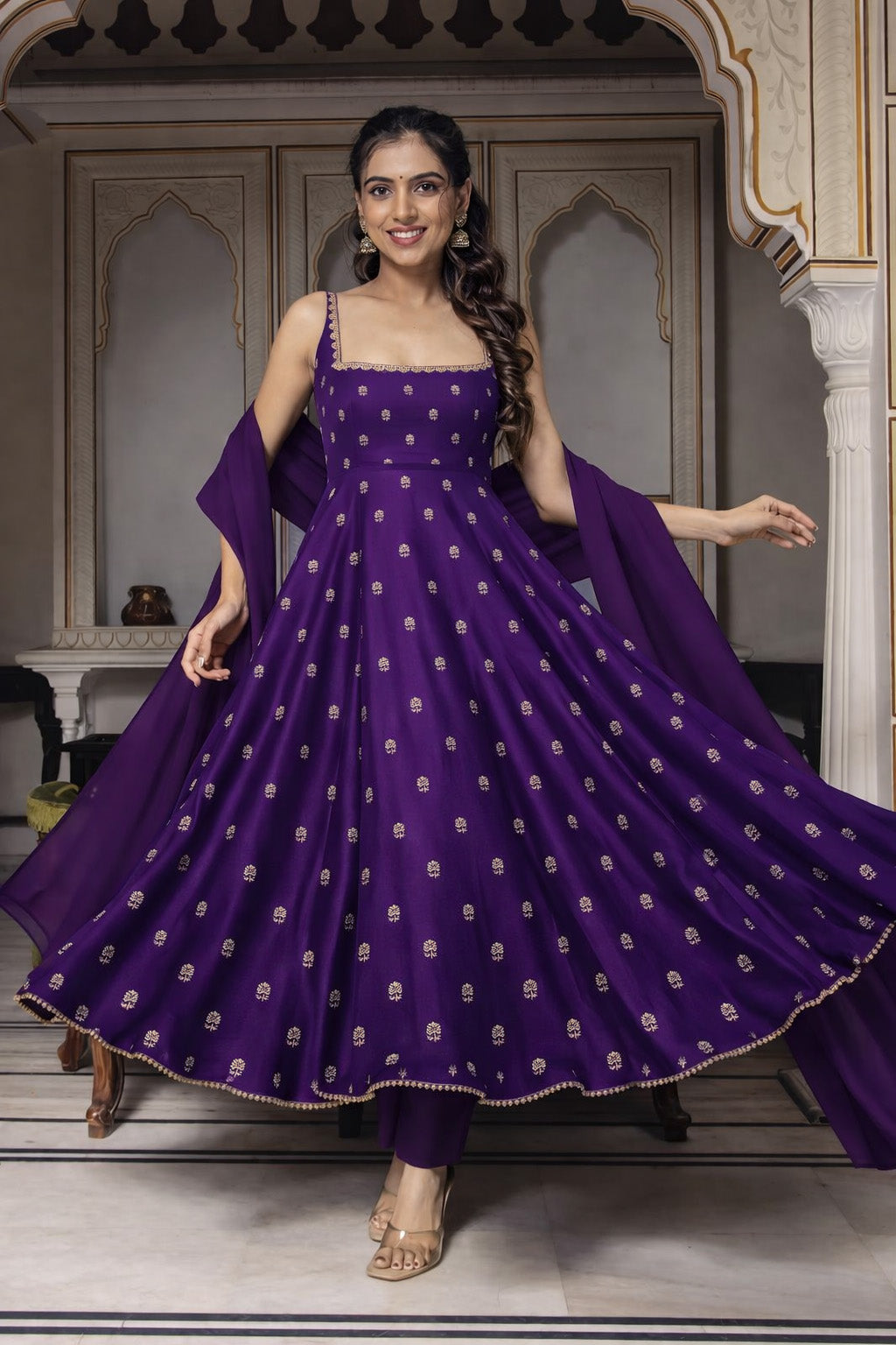 Mulberry Silk Embroidery Fabric