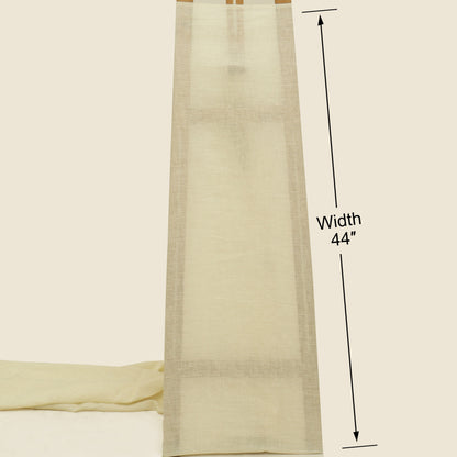 Pure Linen Embroidery Fabric