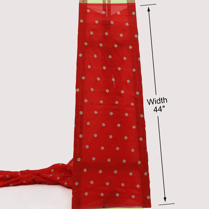 Mulberry Silk Embroidery Fabric