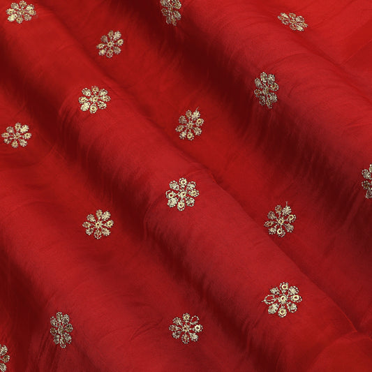 Mulberry Silk Embroidery Fabric