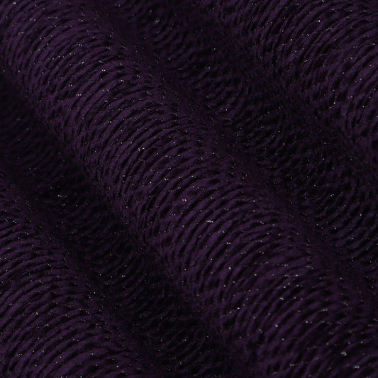 Heavy Check Shimmer Fabric