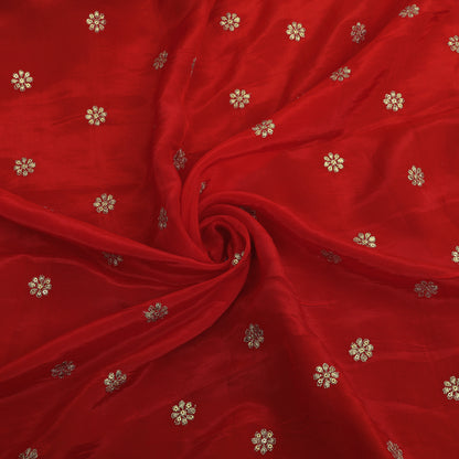 Mulberry Silk Embroidery Fabric