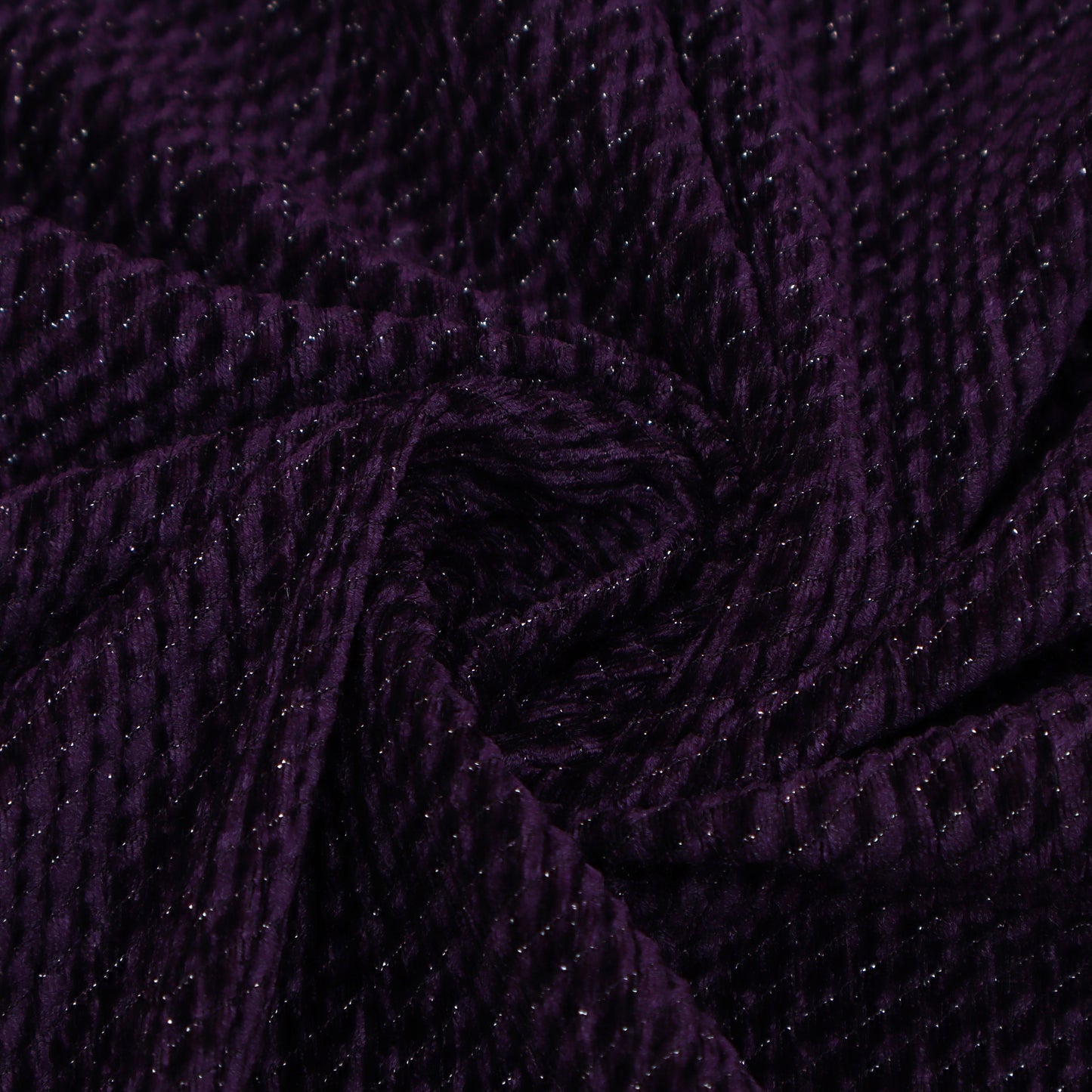 Heavy Check Shimmer Fabric