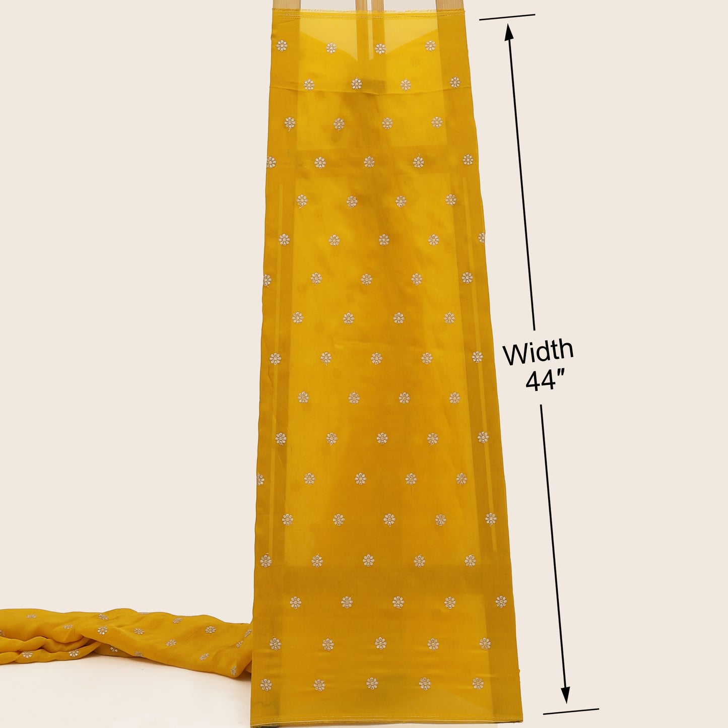 Mulberry Silk Embroidery Fabric