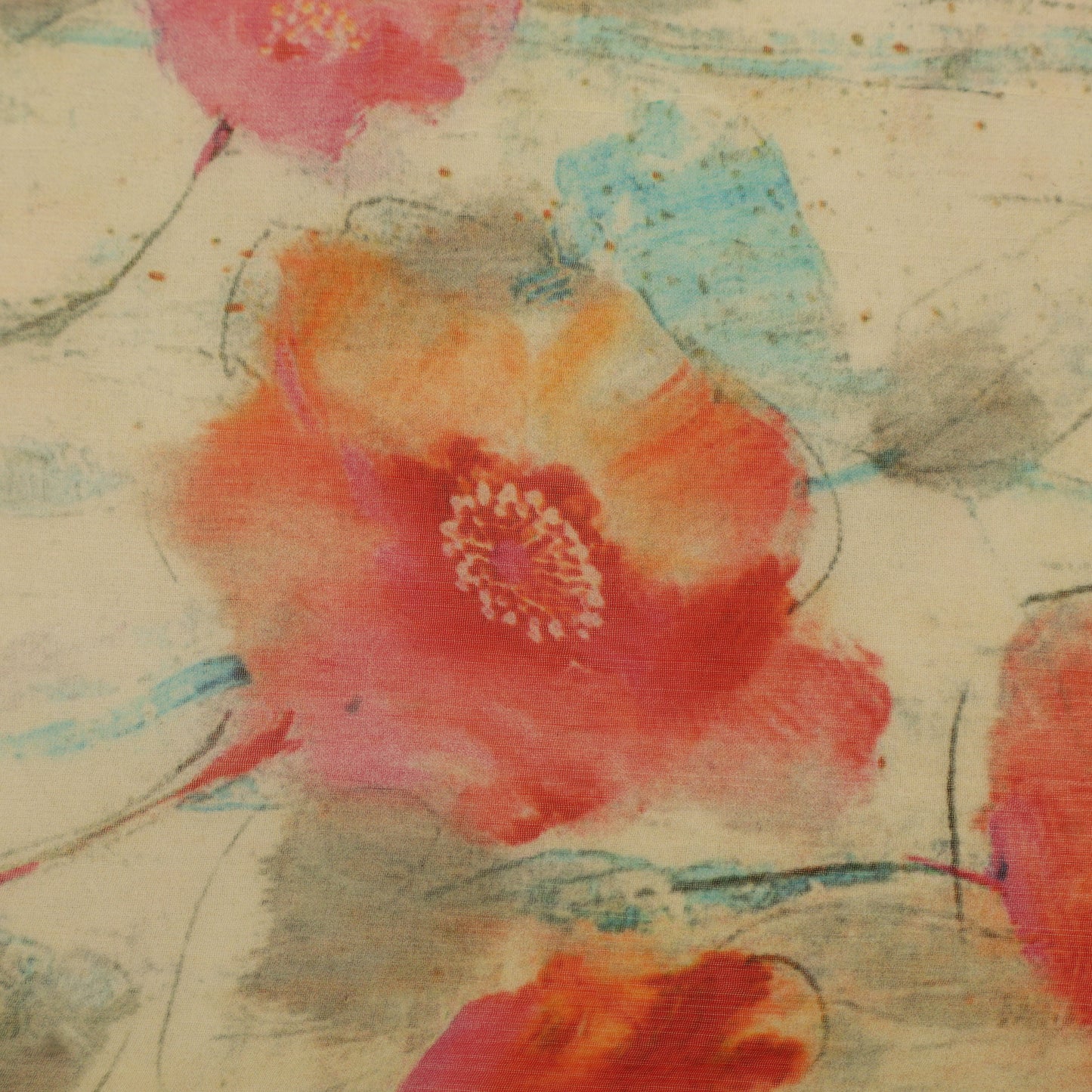 Chiffon Print Fabric