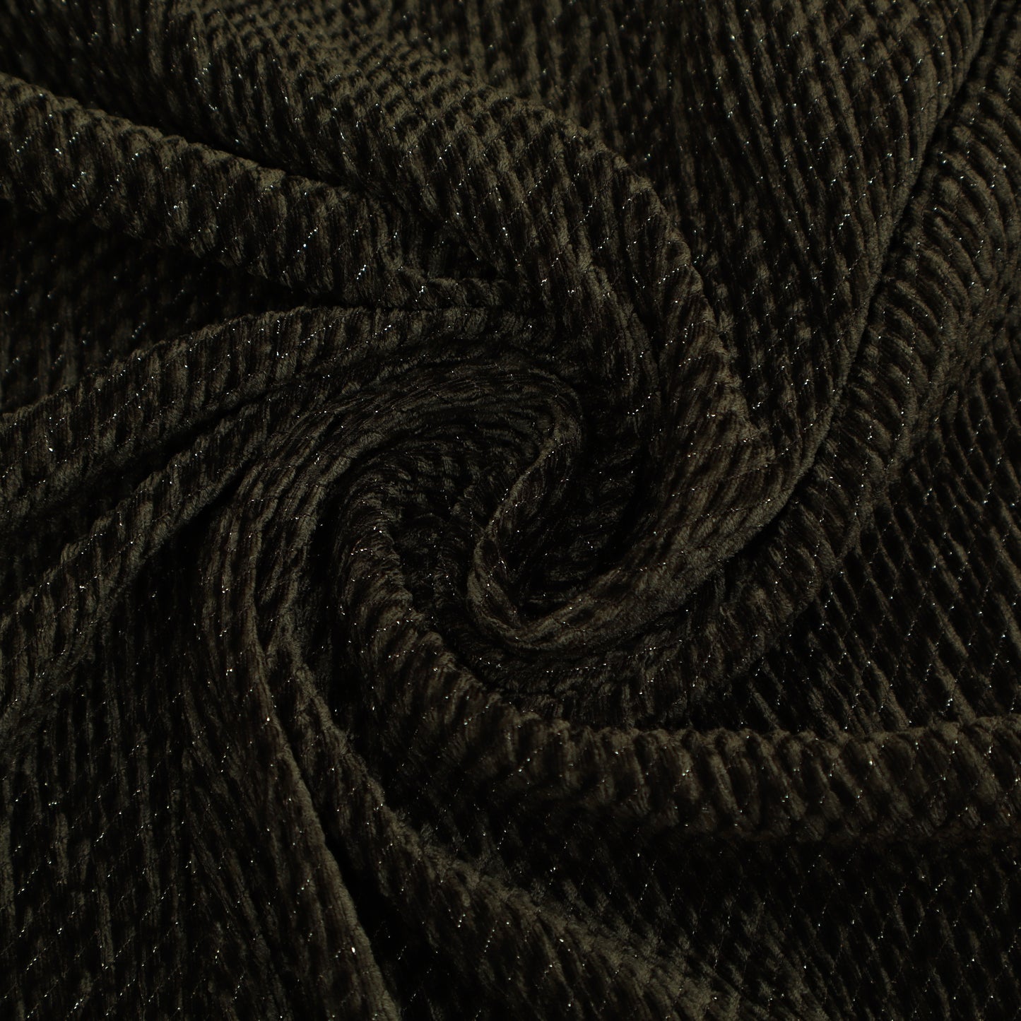 Heavy Check Shimmer Fabric