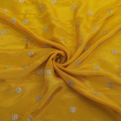 Mulberry Silk Embroidery Fabric