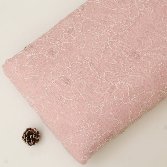 Net Embroidery Fabric