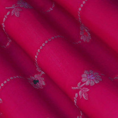 Rani Color Katan Meena Brocade Fabric