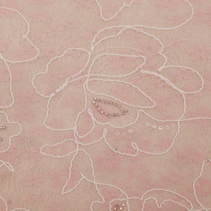 Net Embroidery Fabric